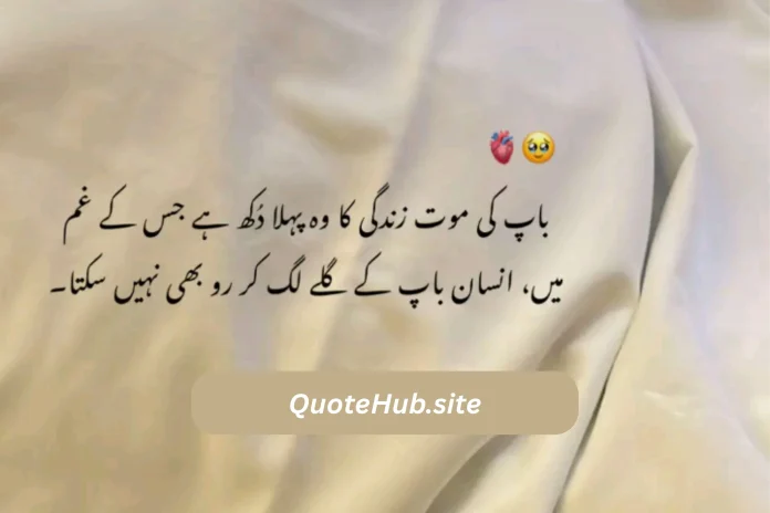 Father Death Poetry in Urdu